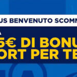 Bonus Benvenuto Scommesse Goldbet