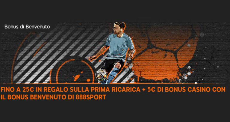 Bonus Benvenuto 888 Sport
