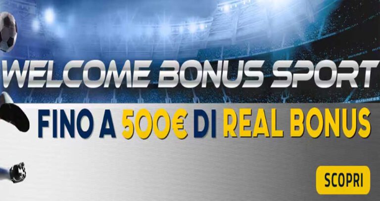 Welcome Bonus Sport Admiralbet